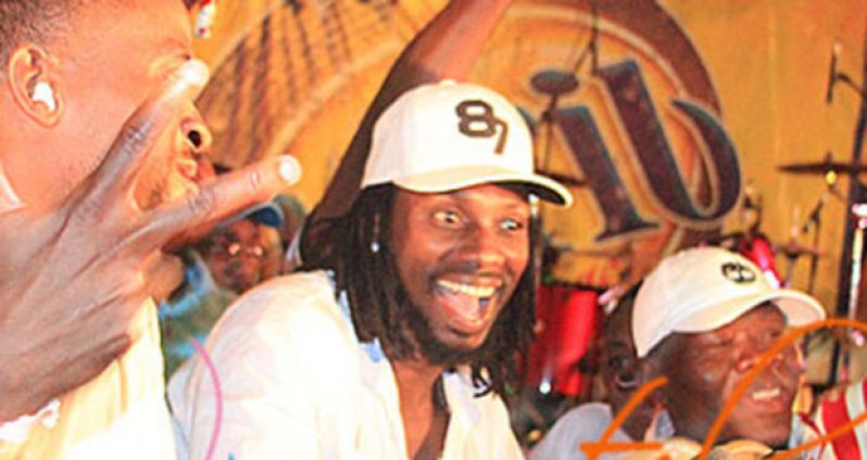 Some of the 2015 Carib Soca Monarch contestants were present at the recent launch
