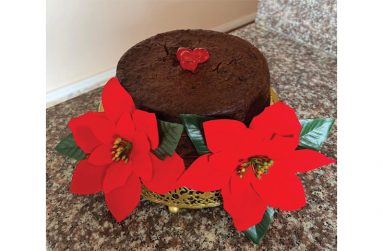 Black cake, traditional Guyanese style