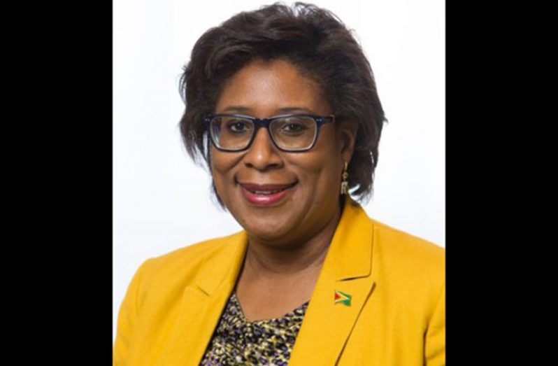 Minister of Public Telecommunications Hon. Catherine Hughes