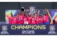 Champions  Barbados Royals celebrate their title win (Yohan Savory photo)