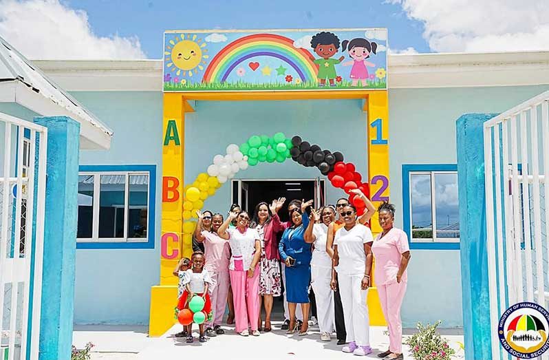 The Little Diamond Day/Night Care and Early Childhood Development Centre was officially commissioned on Wednesday by Minister of Human Services and Social Security, Dr Vindhya Persaud