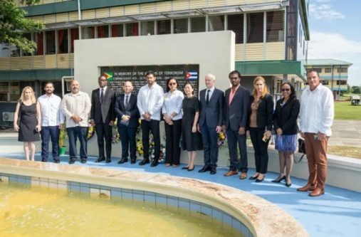 The 73 victims of the Cubana Air Disaster were on Sunday remembered in a simple wreath-laying ceremony