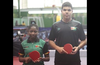 Jasmine Billingy (left) and Jonathan Van Lange are expected to medal this weekend.