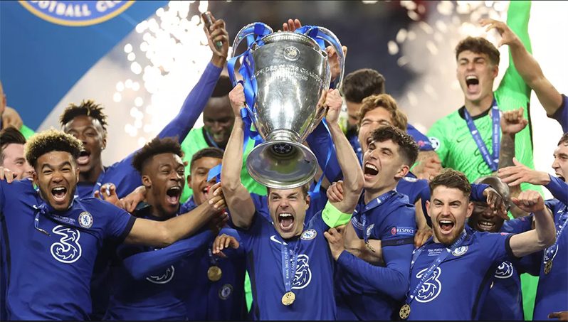 Chelsea win their second  Champions League  title (Image credit: Getty Images)