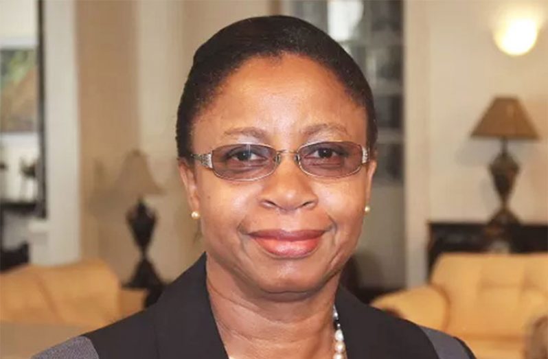 Chief Justice (ag) Roxane George-Wiltshire 
(Photo by Adrian Narine)