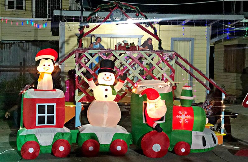 The family bridge at the RHYTSC Christmas Village