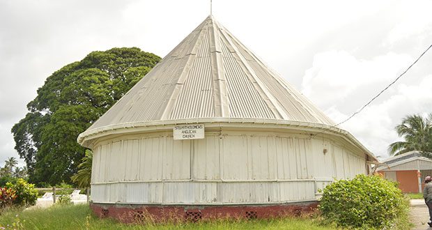The St Bartholomew Anglican Church at Queenstown, Essequibo Coast