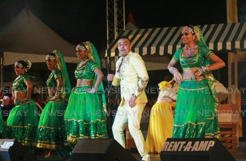 Scenes from last year’s Chutney Soca Monarch (Photo Credits: Trinidad and Tobago Newsday)
