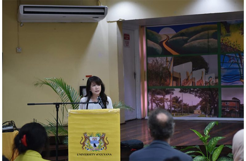 Ambassador of the People’s Republic of China to Guyana Yang Yang