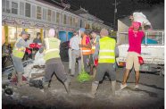 The Ministry of Local Government and Regional Development conducted a cleanup exercise at the Stabroek Market, where vendors expressed their willingness to keep the area clean (Photo: Ministry of Local Government and Regional Development / Facebook