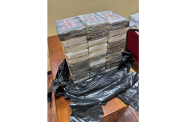The cocaine that was found in an abandoned pickup along the Five Miles–Ituni Trail