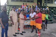 Commander of Regional Police Division Six, Senior Superintendent Shivpersaud Bacchus (GPF photo)