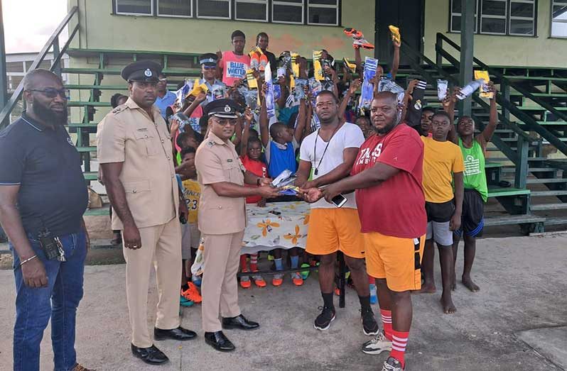 Commander of Regional Police Division Six, Senior Superintendent Shivpersaud Bacchus (GPF photo)