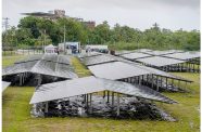 The newly commissioned solar farm at Wakenaam
