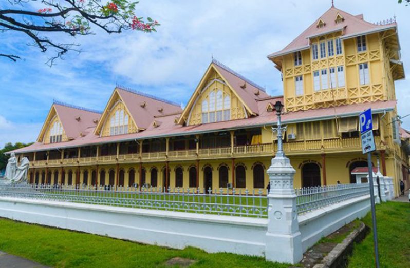 The Supreme Court of Guyana in Georgetown (Delano Williams photo)