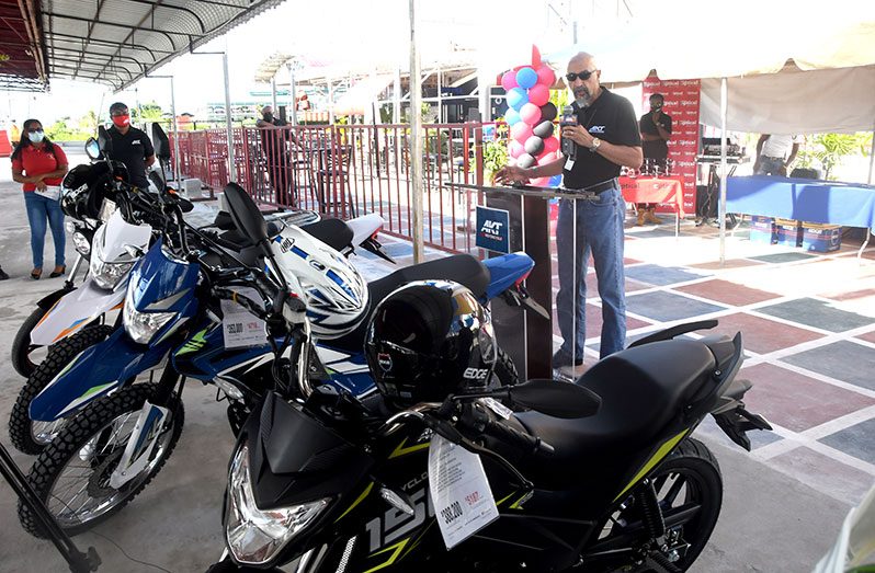 The AKT motorcycles