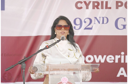 Minister of Education, Sonia Parag (DPI photo)