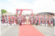 Minister of Education, Sonia Parag, with teachers who graduated from CPCE in 2025 (File Photo)