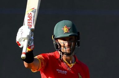 Craig Ervine’s 91 helped Zimbabwe post 302 for 8