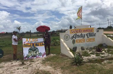 Andyville's signboard