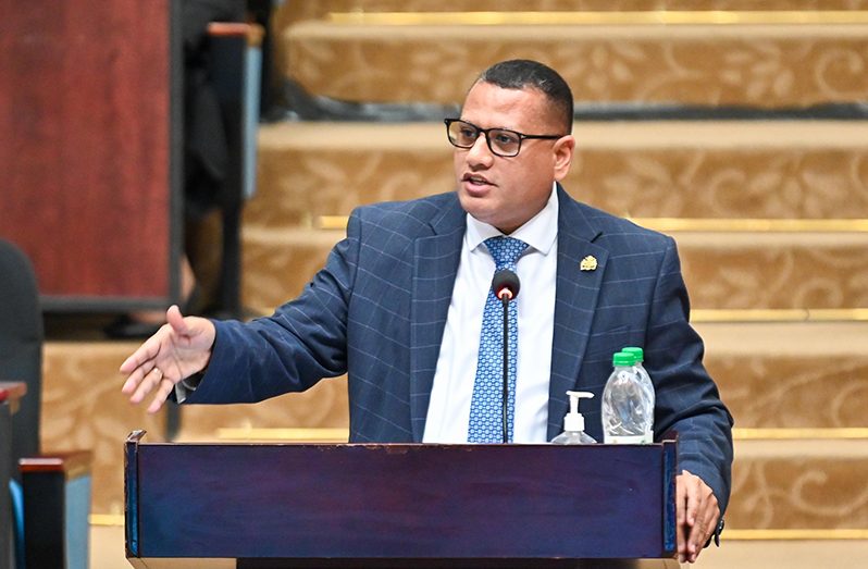 Housing and Water Minister Mr. Collin Croal