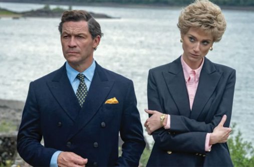 Dominic West played Prince Charles in the last two seasons, with Elizabeth Debicki as Princess Diana (KEITH BERNSTEIN/NETFLIX photo)