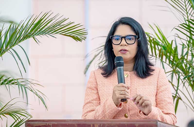 Education Minister Sonia Parag (Delano Williams photo)