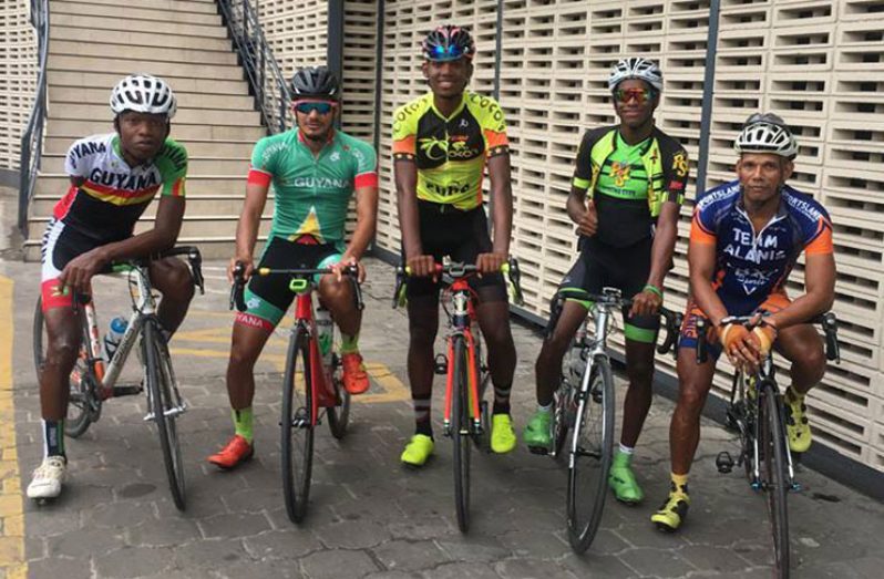 The 5-man squad of Jamual John, Paul DeNobrega, Curtis Dey, Paul Cho-wee-nam and Walter Grant-Stuart