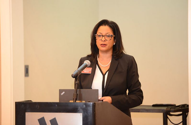 Debra Lee, Travel Industry Sales Director for the GMCVB, the US and the Caribbean (Samuel Maughn photo)