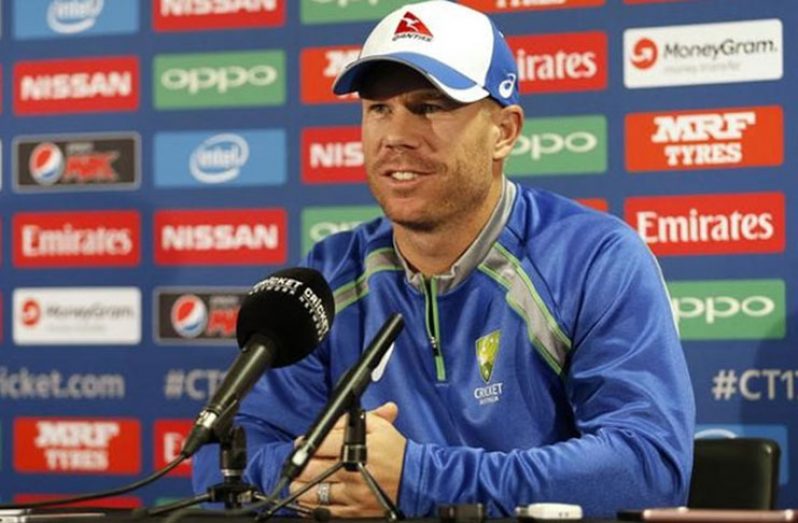 Australian opener David Warner