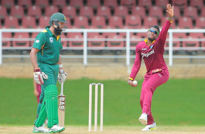 Leg-spinner Damion snatched five for 24.