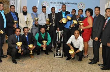 Members of Dant pose with OSCL executives