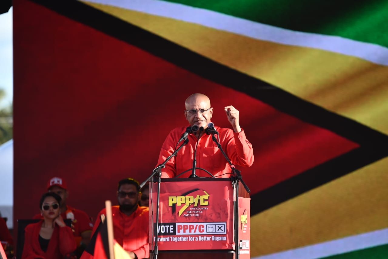 General Secretary of the People’s Progressive Party, Bharrat Jagdeo (Delano Williams/Guyana Chronicle/20 July, 2025)