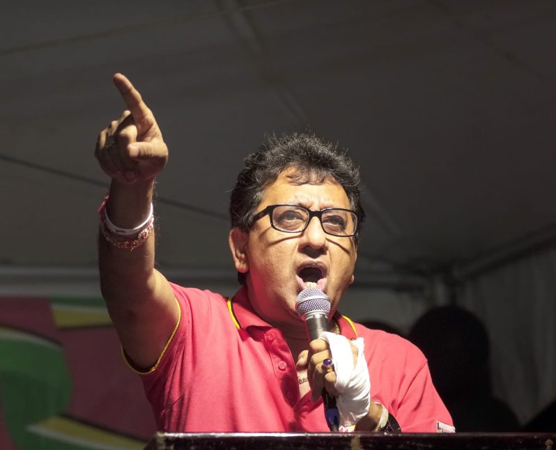 Attorney General and Minister of Legal Affairs, Anil Nandlall ( Japheth Savory photo)