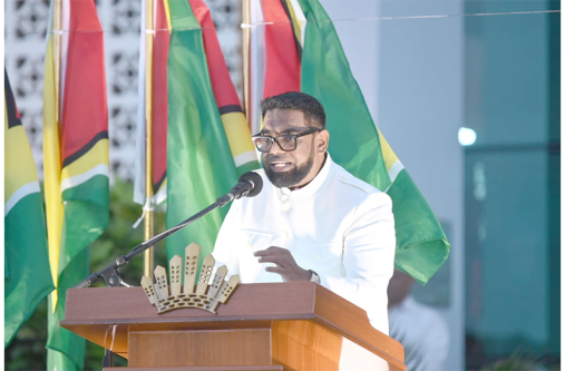 President Dr. Irfaan Ali