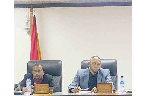 Regional Chairman Devin Mohan at Tuesday’s meeting