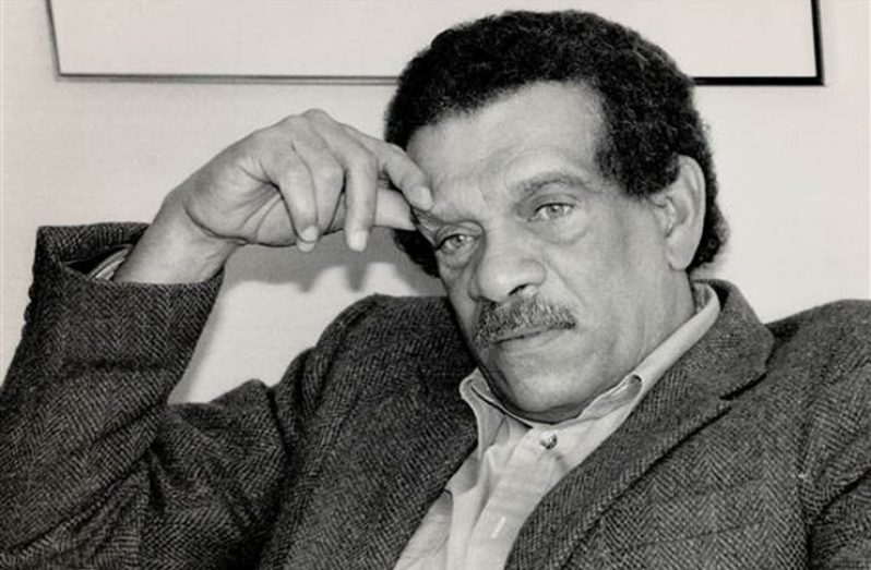 Poet Sir Derek Walcott in 1988. Doug Griffin / Toronto Star via Getty Images, file