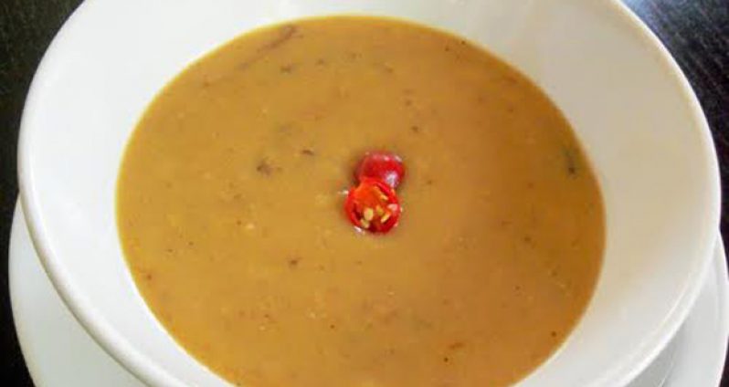 Cooked Guyanese Dhal