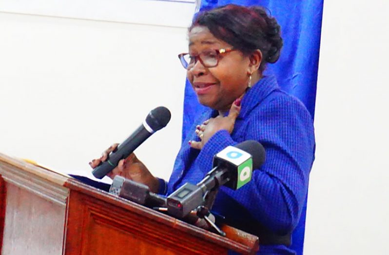 NCERD Director Jennifer Cumberbatch
