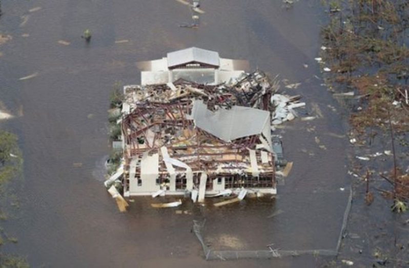 Some of the destruction in The Bahamas caused by Hurricane Dorian (BBC photo)