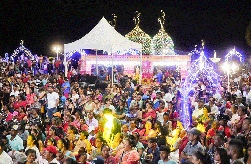 The light of Diwali and its accompanying activities will shine across the world over the next few days, and as Guyana joins in these observances, President, Dr. Irfaan Ali has issued the call for persons to use their “individual light” to bring brightness to the world (Office of the President photos)