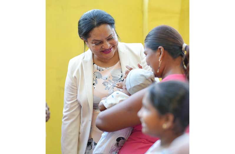 Minister of Human Services and Social Security, Dr. Vindhya Persaud (Photo:  Ministry of Human Services and Social Security/ Facebook)