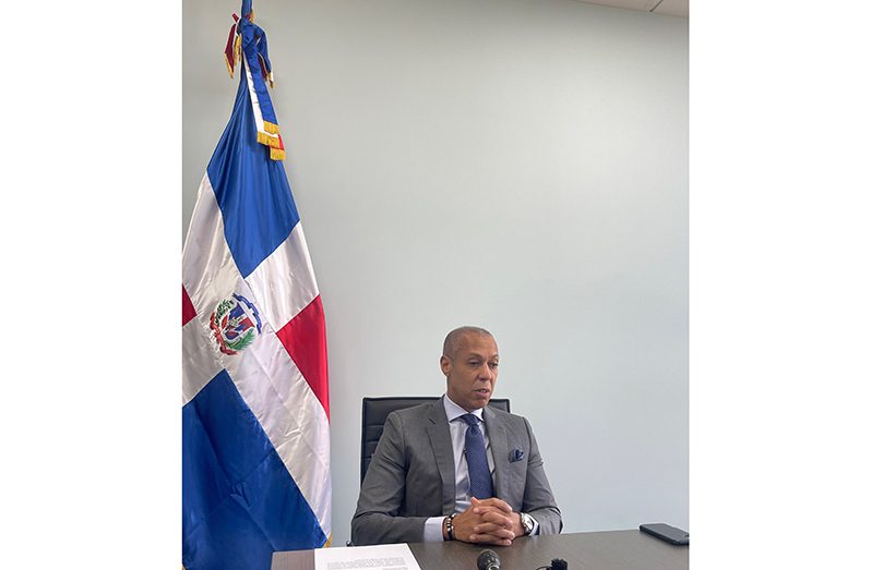 DR Ambassador to Guyana, Ernesto Torres-Pereyra