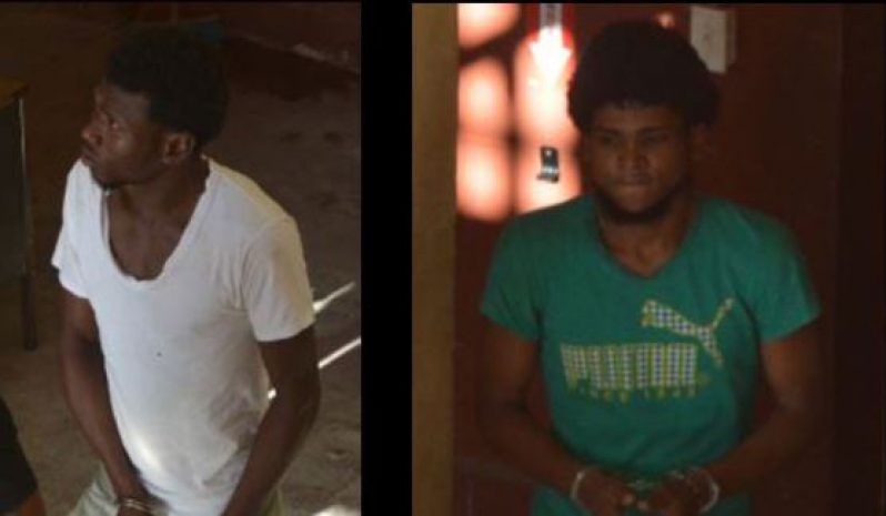 Akeem Haymer, called ‘Curry’ (left) and Affiba Yenkana, called ‘Dougla’