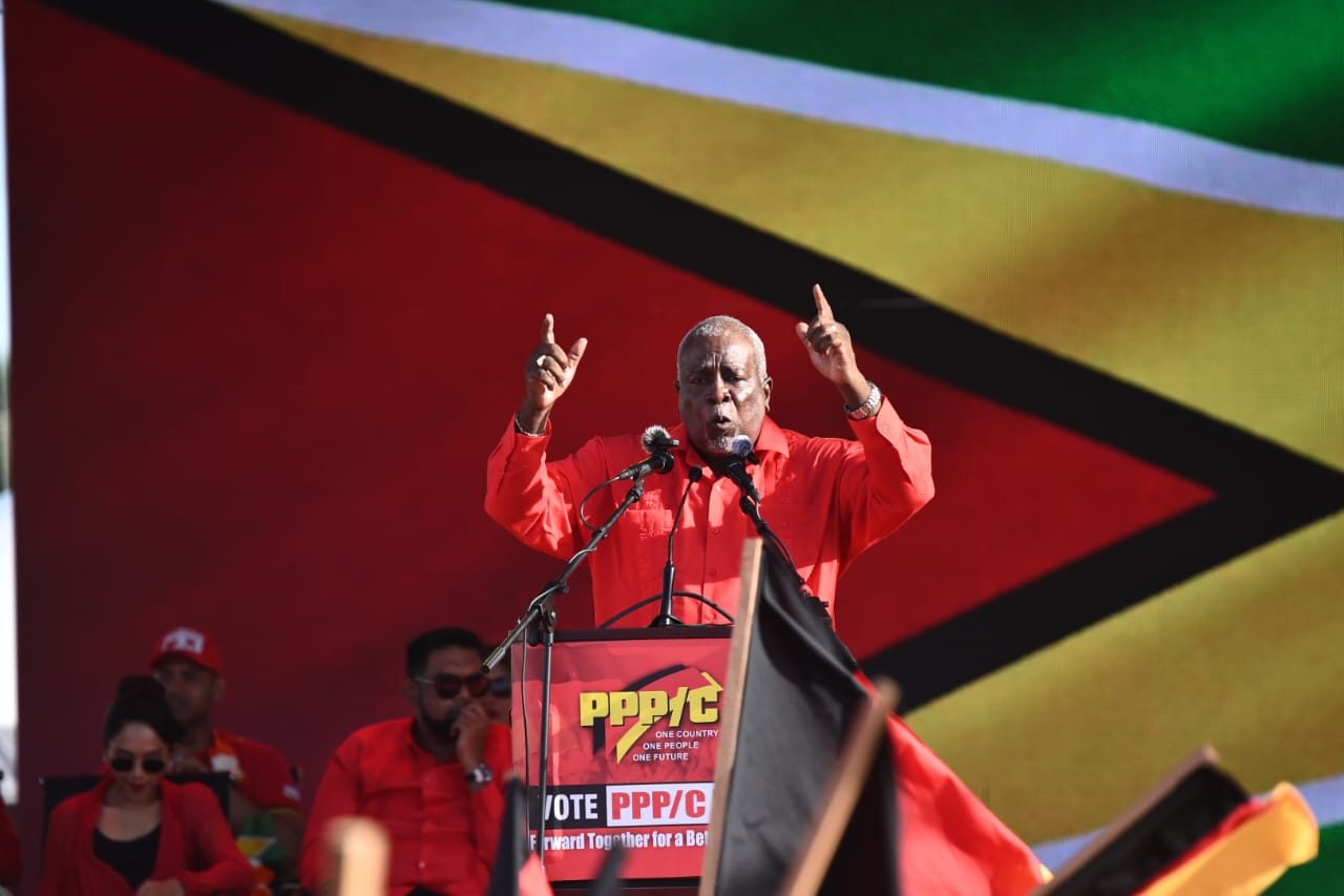 Prime Minister Brigadier (Ret’d) Mark Phillips (Delano Williams/Guyana Chronicle/20 July, 2025)