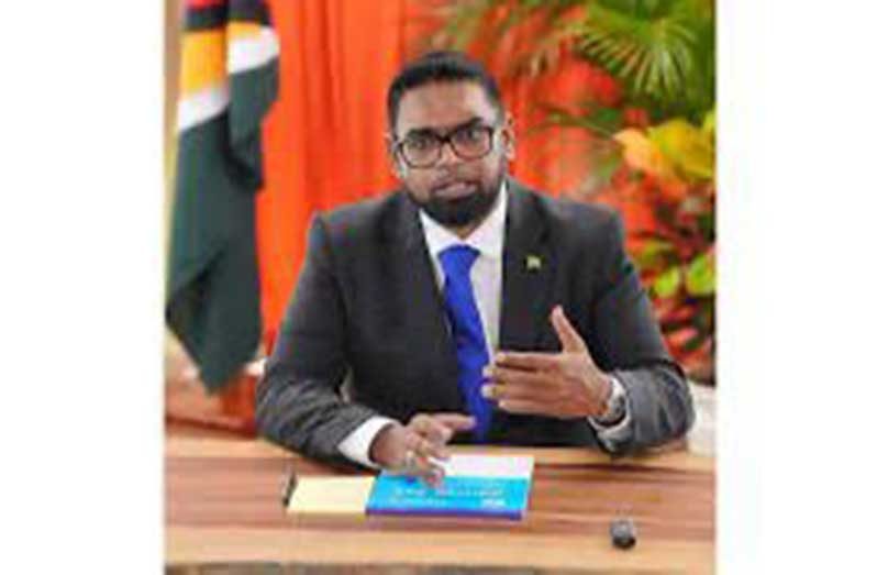 President, Dr Irfaan Ali