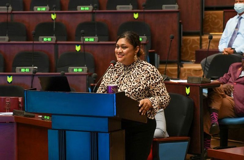 Minister of Education, Priya Manickchand
