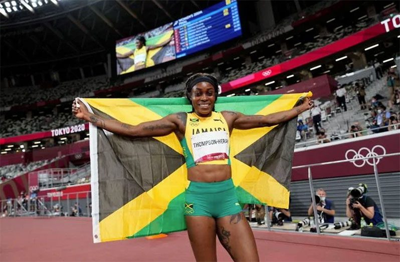 Triple Olympic Games gold medallist Elaine Thomson-Herah