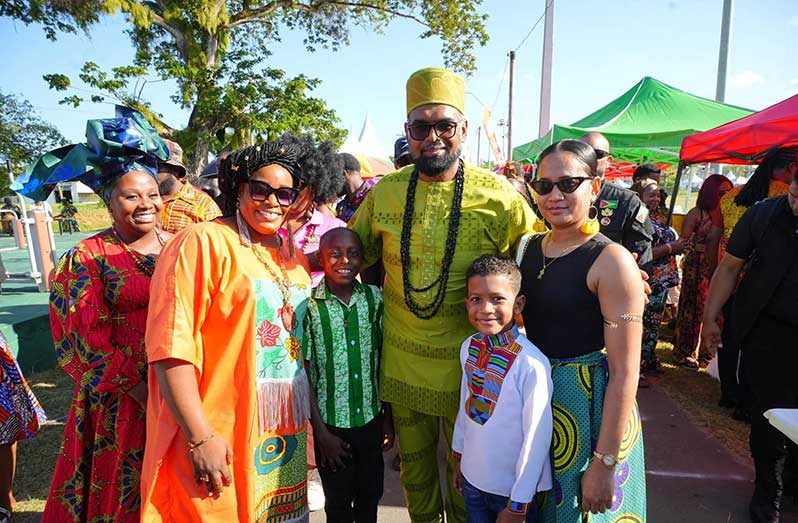 President Dr. Irfaan Ali at the Emancipation Festival 2026 (Sachin Persaud, and Office of the President photos)