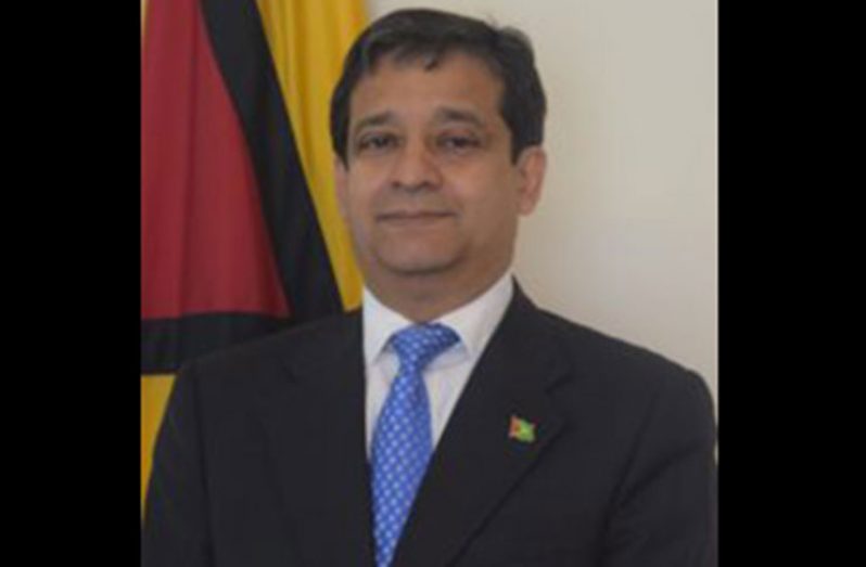 Guyana’s Ambassador to the United States, Dr. Riyad Insanally